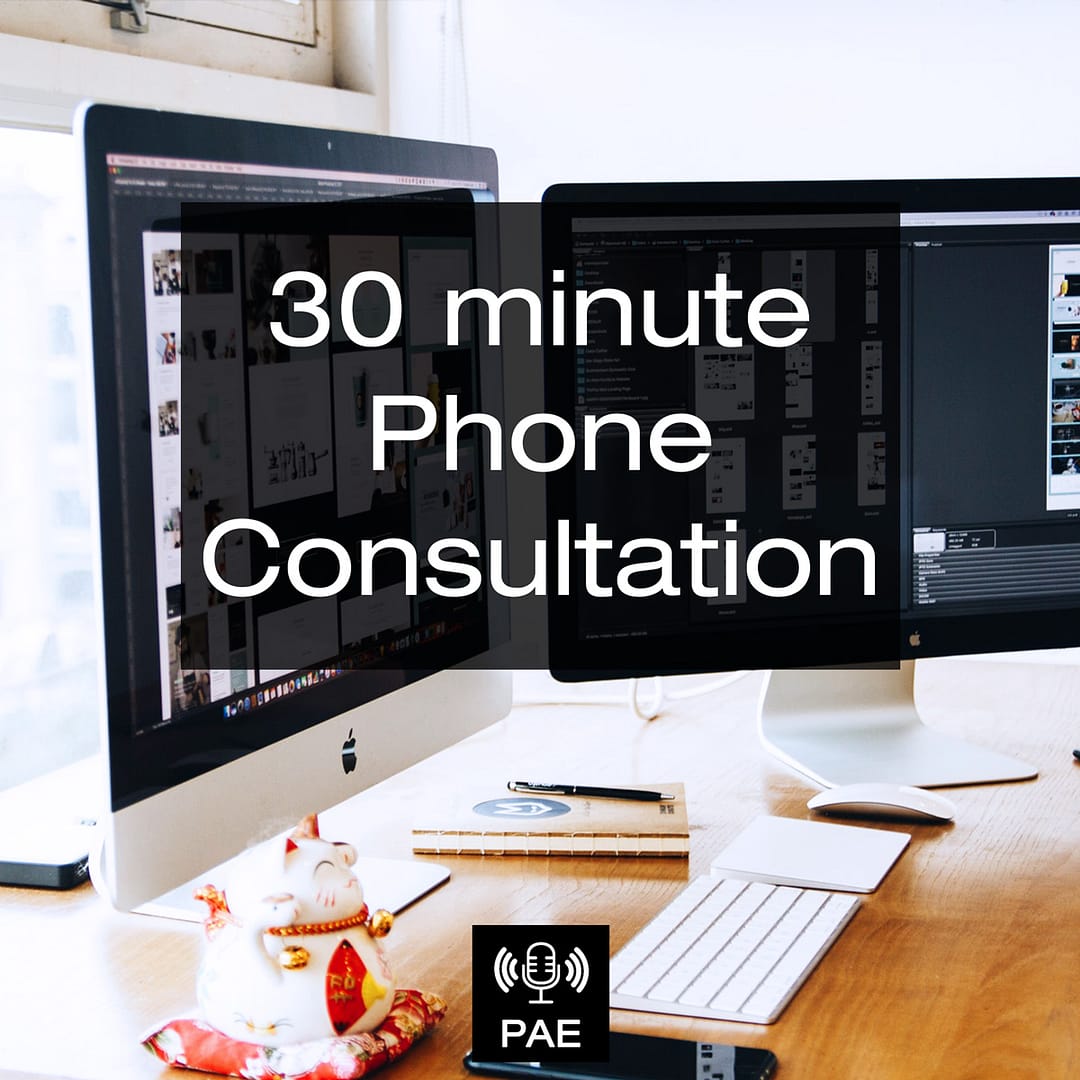 podcast phone consultation hire a podcast consultant call audio expert